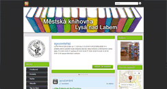 Desktop Screenshot of knihovnalysa.cz